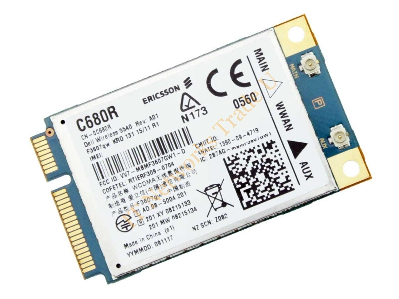 0KF773 Dell Mobile Broadband Kit W/ Wireless 5700 Mini PCI Express Verizon WWAN Card Wireless Accessory