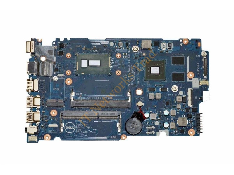 0KFY45 Dell System Board Core i7 2.4GHz (i7-5500U) with CPU for Latitude 15 3550 Laptop Motherboard