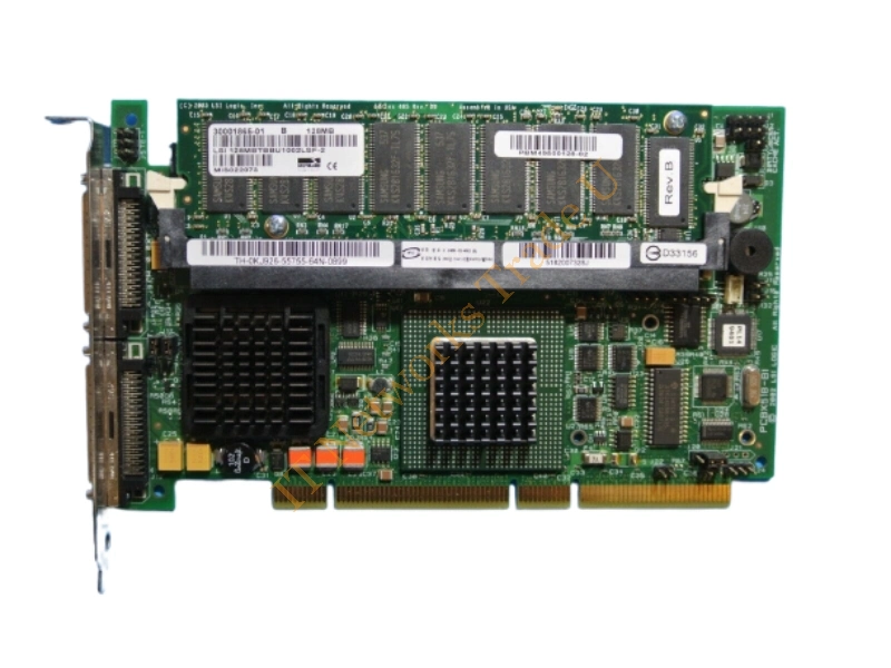 0KJ926 Dell PERC4 Dual Channel PCI-x Ultra-320 SCSI RAID Controller with Standard Bracket