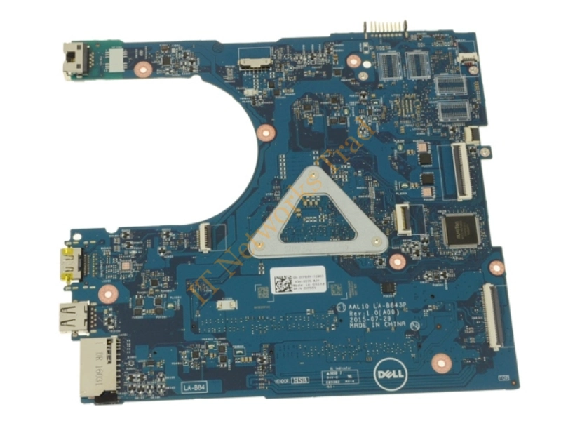 0KMM8 Dell System Board with Intel I3-4005U 1.70GHz CPU for Inspiron 17 5758 Laptop Laptop Motherboard
