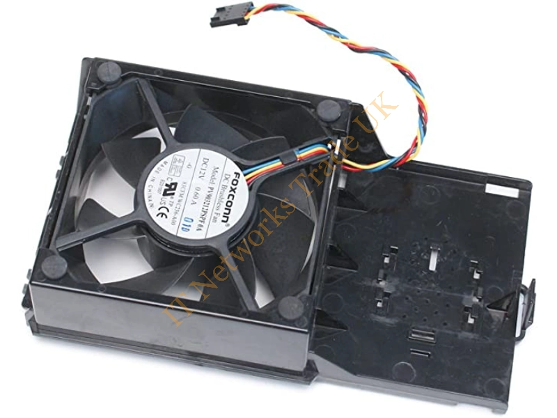 0KR024 Dell 60X38mm Fan 12V with Bracket for Optiplex 760 USFF Cooling Fan