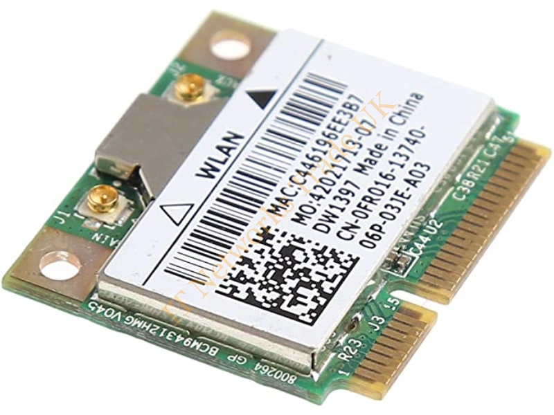 0KW770 Dell Wireless PCI-Express Mini Network Adapter Wireless LAN Card