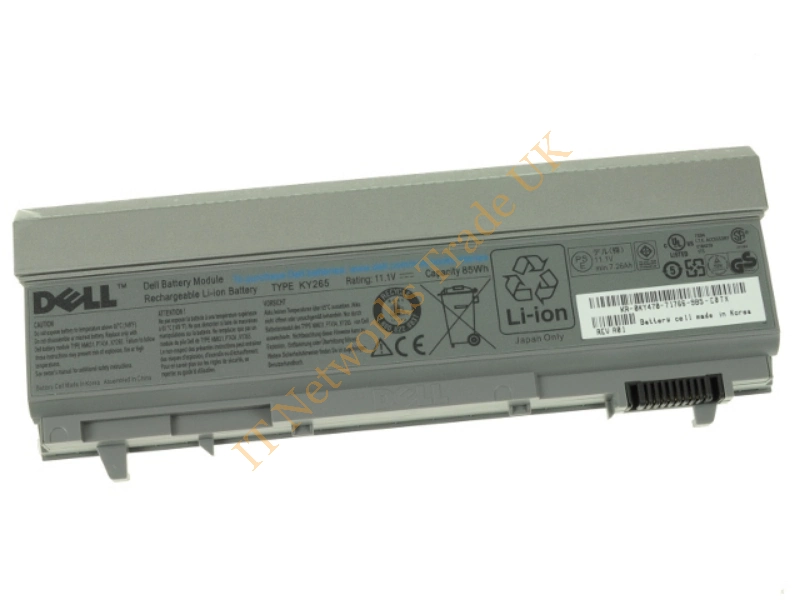 0KY265 Dell 9-Cell Battery for Latitude E-Series Laptop Battery