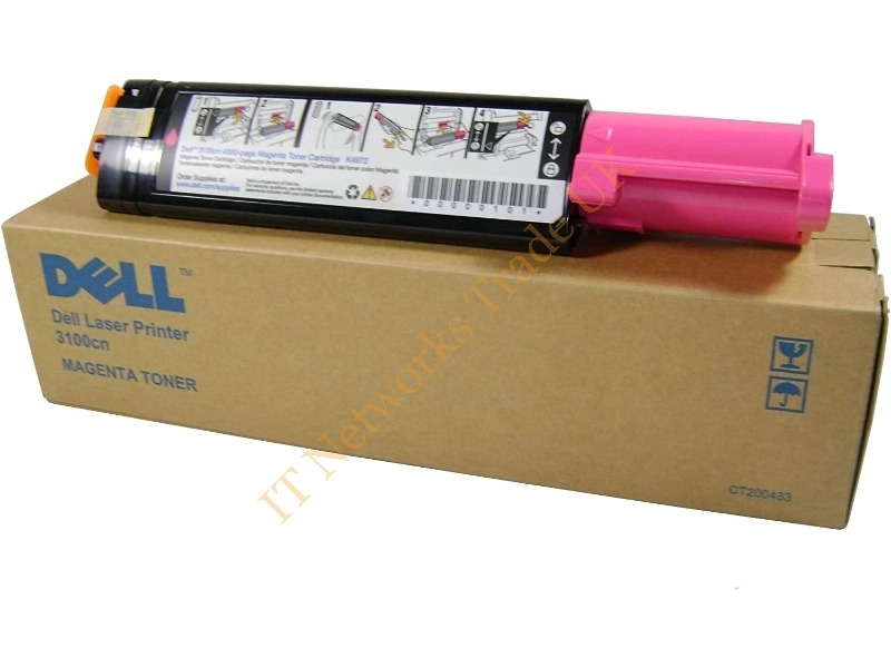0M6935 Dell Magenta Toner Cartridge  LaserJet Printer 3000CN / 3100CN