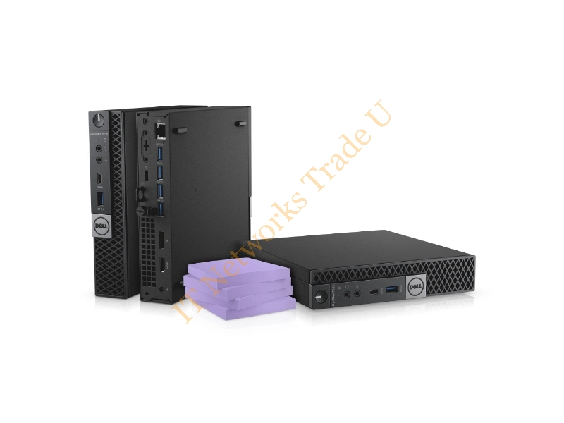 DELL OptiPlex 7050 2.70GHz i5-7500T Mini PC Black Mini PC Workstation Systems