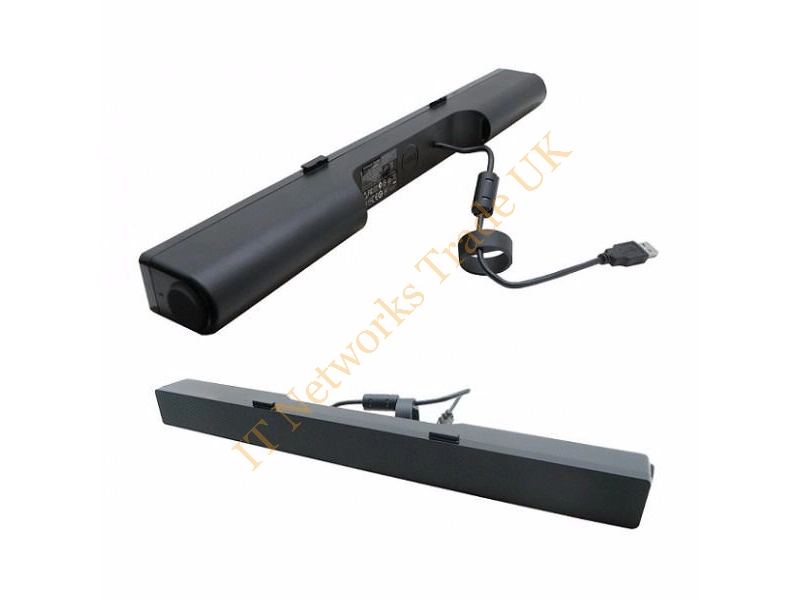 0MN008 Dell Ac511 USB Powered Stereo Speaker Soundbar for UltraSharp LCD Monitor Monitor Accessories