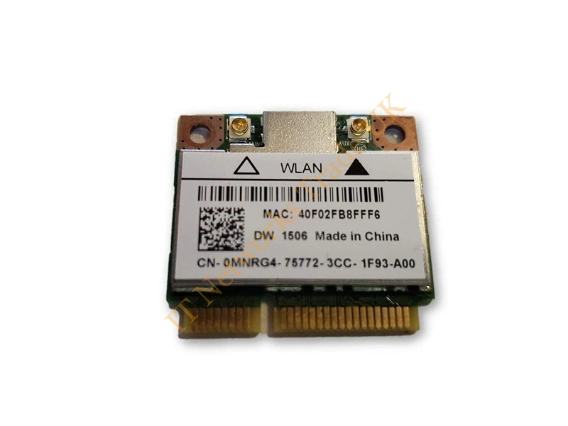 Dell 0MNRG4 Wirelss Wifi LAN Card DW1506 802.11b/g/n Internal Mini Latitude E5540