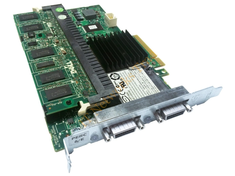 0MW844 Dell Perc 6 / E PCI Express SAS RAID Controller with 512MB Cache