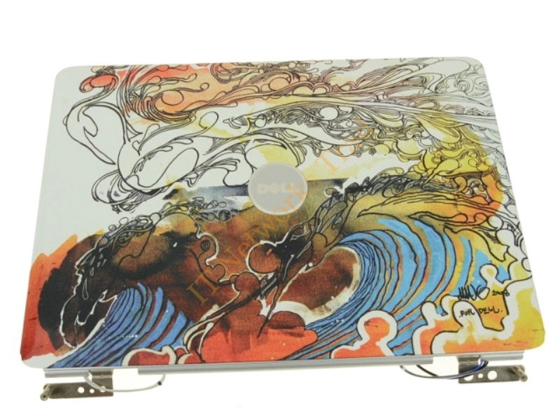 0N611F Dell White Surfers Back Cover for Inspiron 1525 / 1526 Laptop Accessory