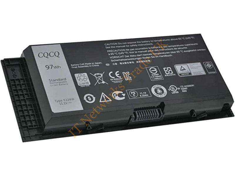 0N71FM Dell 6-Cell Battery 65WHr 5500 Precision M4800 M6800 Laptop Battery