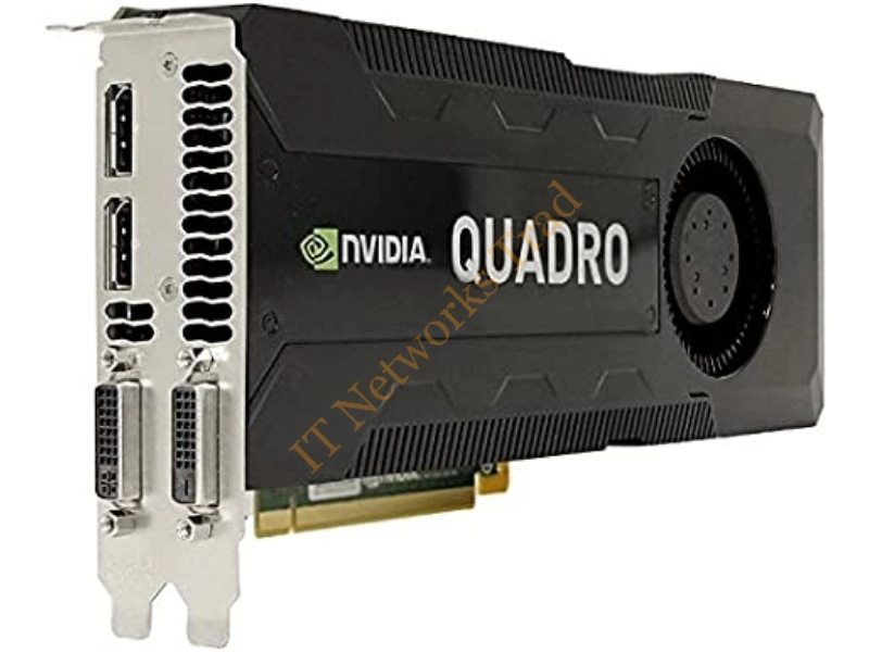 0N96MX Dell nVidia Quadro K5000 4GB GDDR5 SDRAM PCI-Express 2.0 X16 Video Graphic Card without Cable