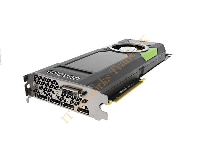 0NKRW0 Dell nVidia Quadro P5000 16GB 4x DisplayPort Dual DVI-D Video Graphics Card