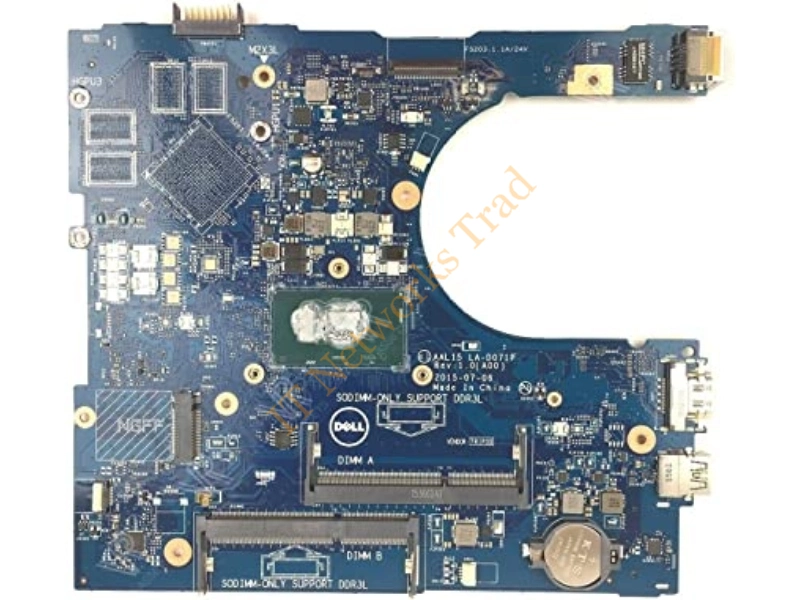 0NRNP9 Dell System Board with Intel Celeron 3205U CPU for Inspiron 17 5558 Laptop Laptop Motherboard