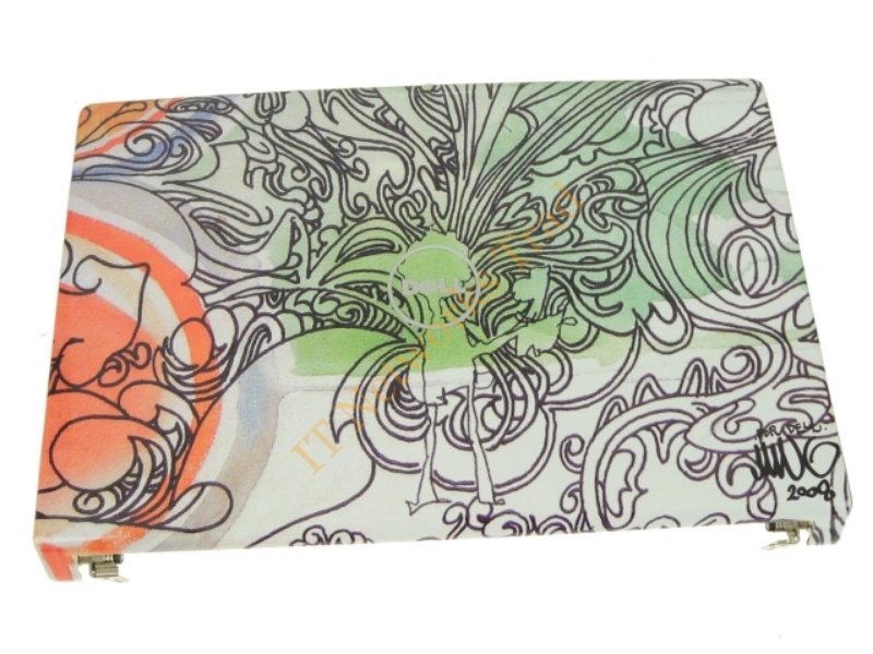 0P612N Dell LED White Sunburst Back Cover for Studio 1555 Laptop Accessory