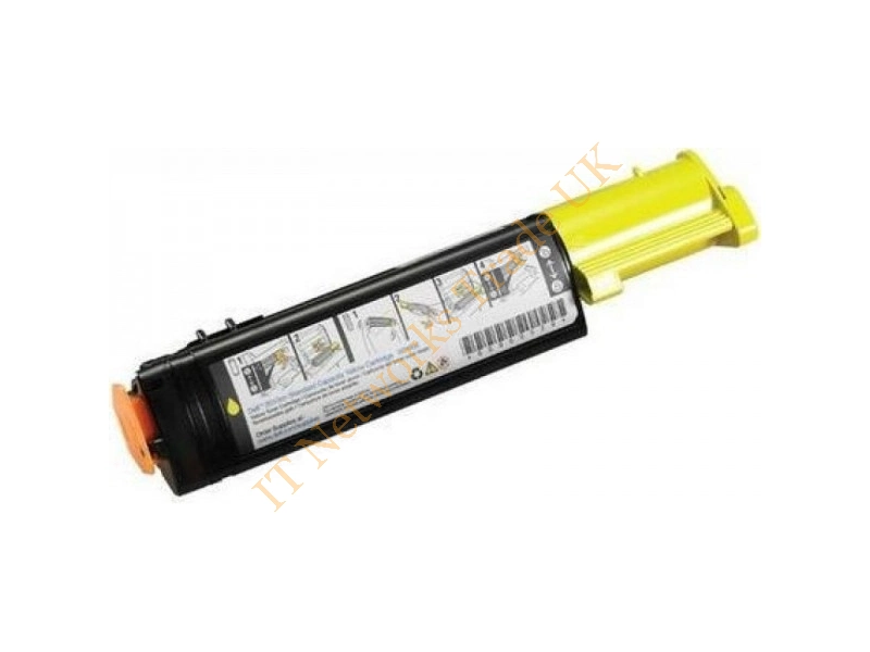 0P6731 Dell Yellow Toner Cartridge Printer 3000CN 3100CN