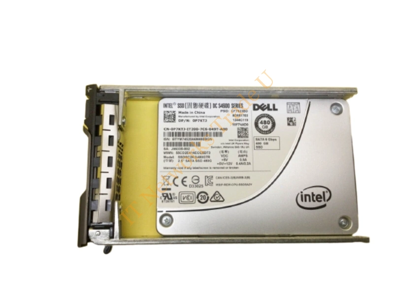 0P7KTJ Dell / Intel DC S4600 480GB SATA 6Gb/s 2.5-inch Solid State Drive for PowerEdge R640 Server System SSD Storage