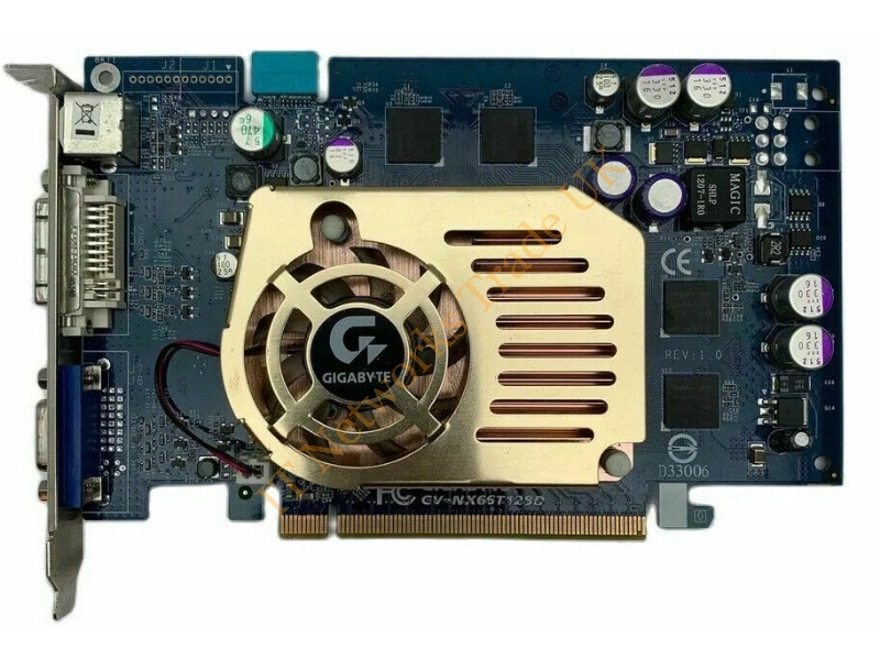 0P9445 Dell nVidia GeForce 6600GT 128MB PCI Express x16 Video Graphics Card