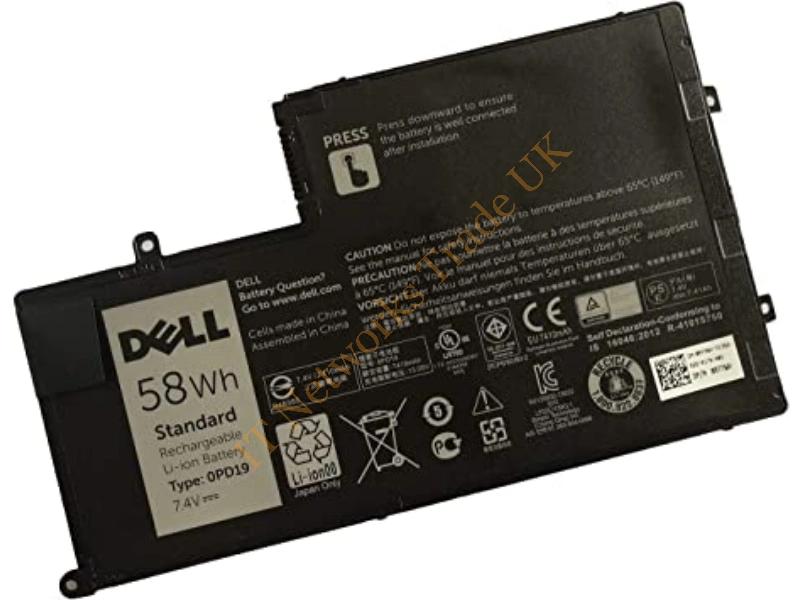 0PD19 Dell 4-Cell Battery 58WHr 7410 Latitude 3450 Laptop Battery