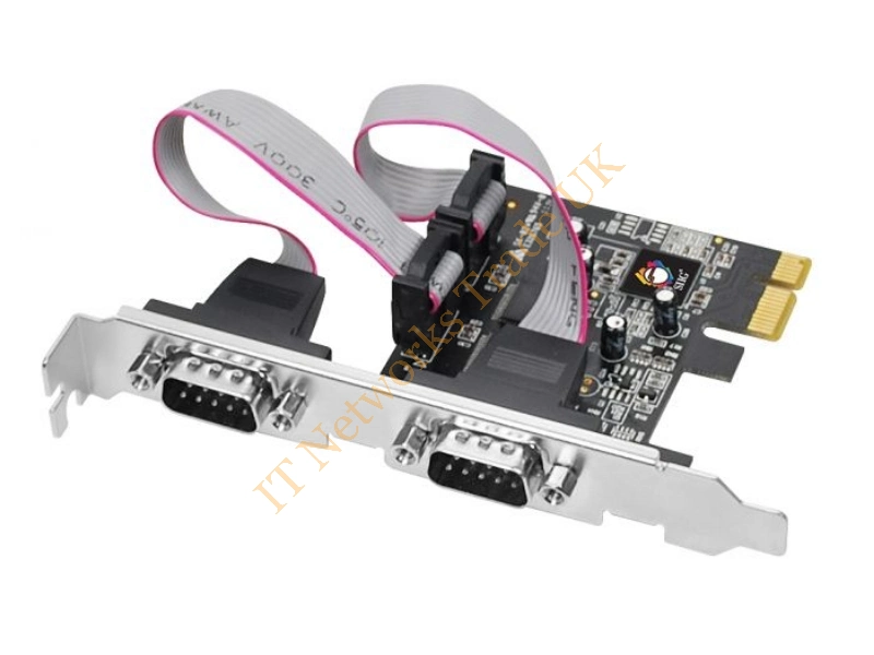 0PG620 Dell / SIIG 2-Port PCI-2S (VAR) RS-232 x 230Kb/s Serial Adapter