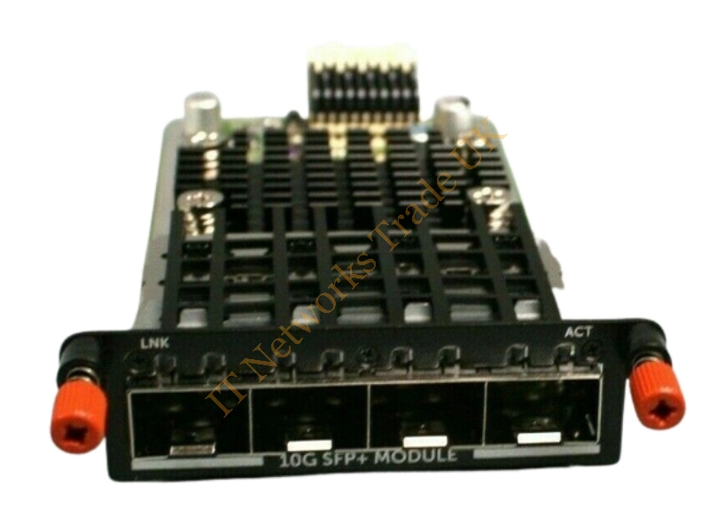 0PHP6J Dell PC8100-10GSFP-R 4-Port 10Gb Ethernet SFP+ Module for N4032 / N4064 / 8132 Switch Network Adapter