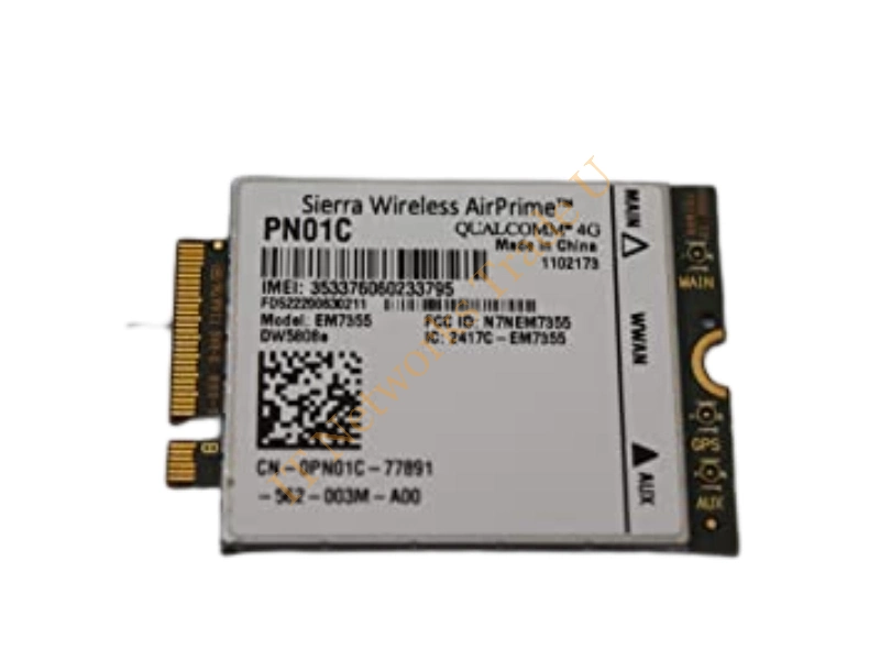 0PN01C Dell Wireless 5808e 4g LTE Mobile Broadband WWAN Module Card Wireless Accessory