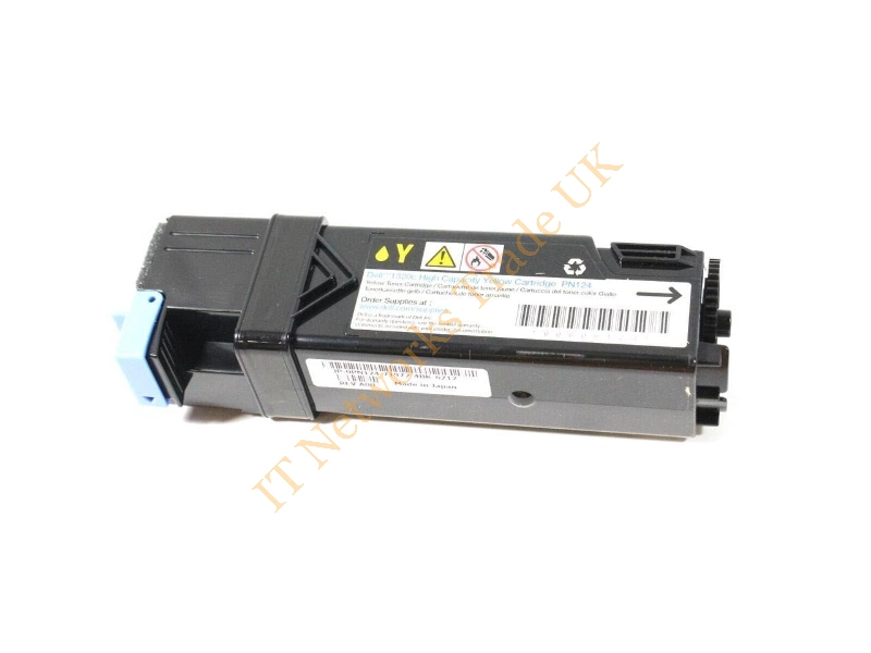 0PN124 Dell Yellow Toner Cartridge  Color Laser Printer 1320c / 1320cn