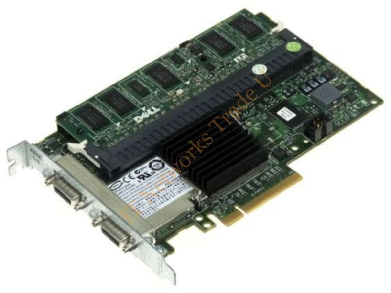 0PT041 Dell PERC 6/E 512MB SAS 6Gbps PCI Express RAID Controller