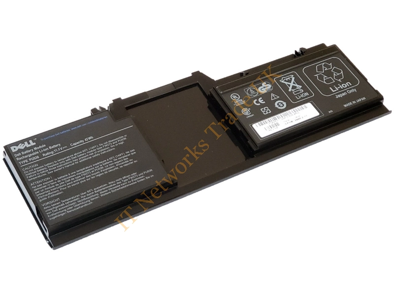 0PU536 Dell 6-Cell Battery 42WHr 3600 Latitude XT2 Laptop Battery