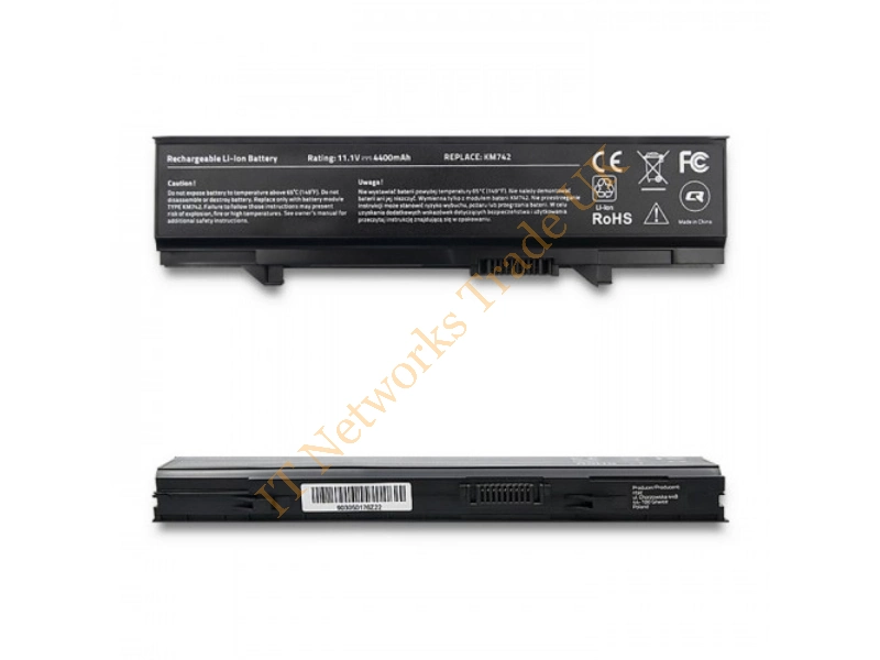 0PW649 Dell 56Whr 6-Cell Li-Ion Battery for Latitude E5400, E5410, E5500, E5510 Laptop Battery