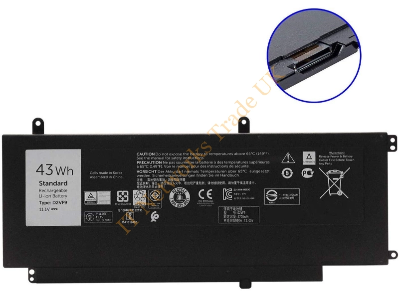 0PXR51 Dell 4-Cell 43WHr Battery for Inspiron 7547 Laptop Battery