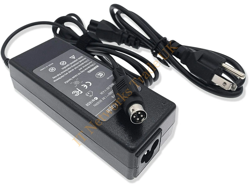 0R0423 Dell 20V 4.5A 4-Pin AC Adapter for 2001FB Monitor Power Adapter