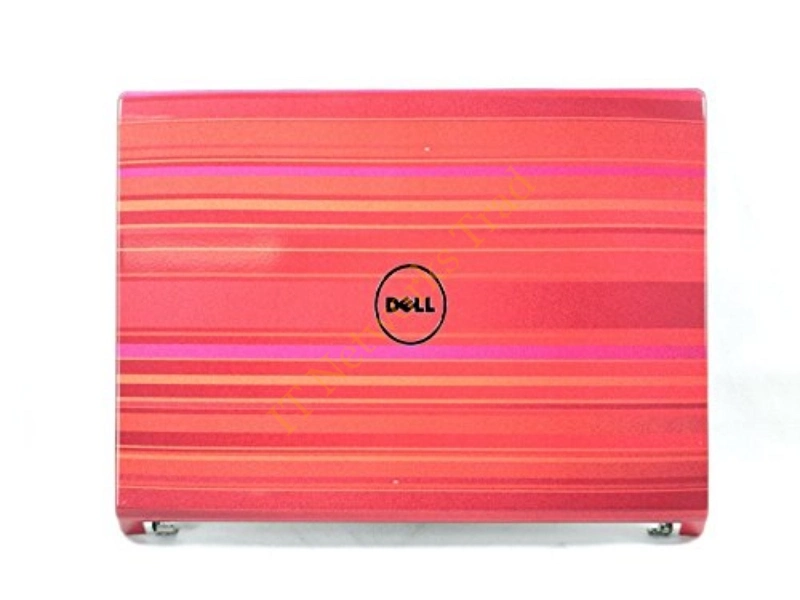 0R270N Dell Studio 1555 LED Red Horizontal Stripes Back Cover Laptop Accessory
