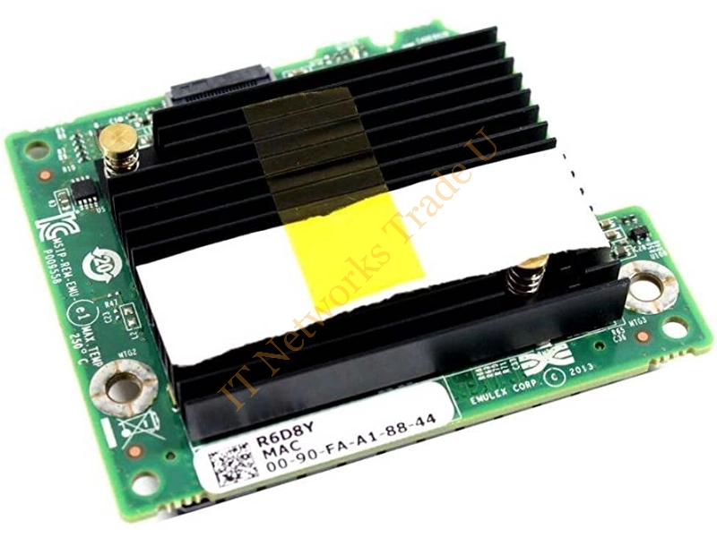 0R6D8Y Dell Emulex OneConnect OCM14102-N6-D 2-Port 10GbE PCI Express 3.0 Network Interface Card