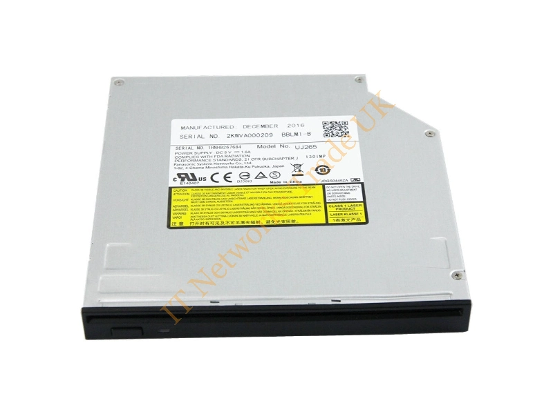 0R853C Dell Panasonic 8x Slot Loading DVD-RW Uj-876 for Vostro 1710 CD And DVD Burner