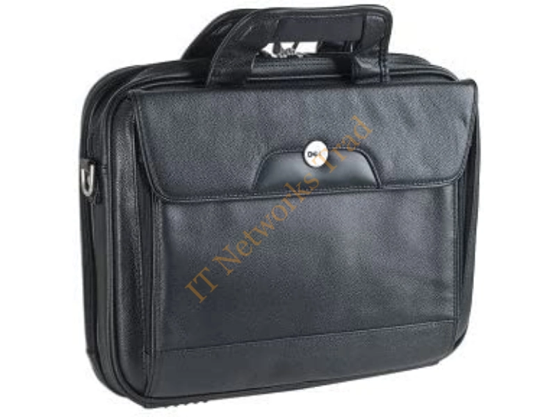 0RF076 Dell Leather Carrying Case Small Laptop Accessory