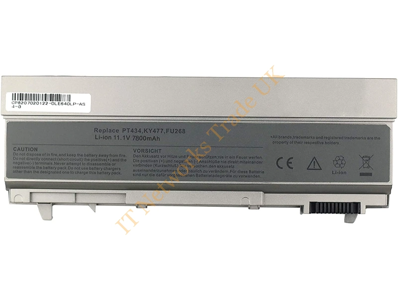 0RK544 Dell 9-Cell 84WHr Battery for Latitude E6500 E6400 Precision M4400 M2400 Laptop Battery