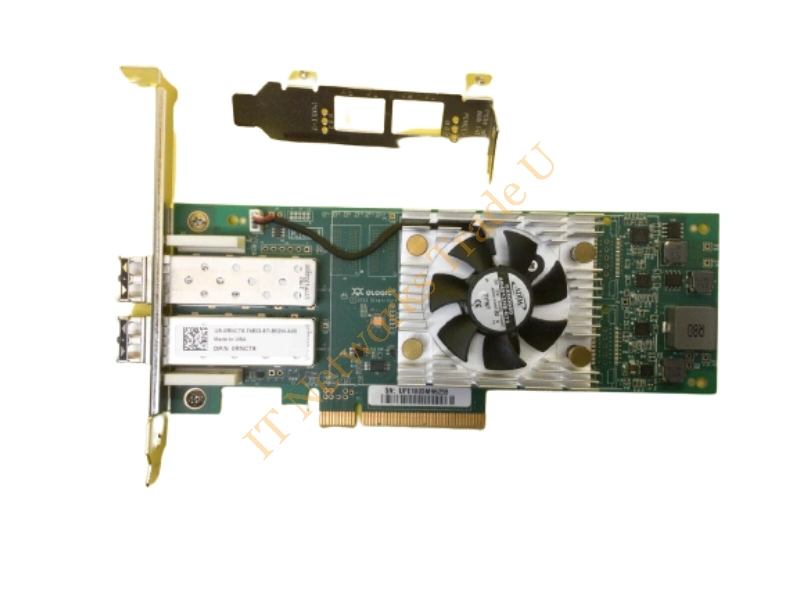 0RNCT6 Dell SANblade Dual Port 16Gb Fiber Channel PCI-Express 3.0 x8 Host Bus Adapter with Full-Height Bracket Fiber Channel Controller