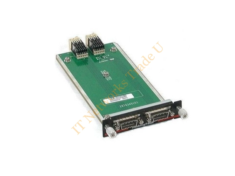 0RNDV3 Dell Dual Port 10Gb Cx4 Ethernet Stacking Switch Module for 7024 / 7048 / 7024P / 7048P