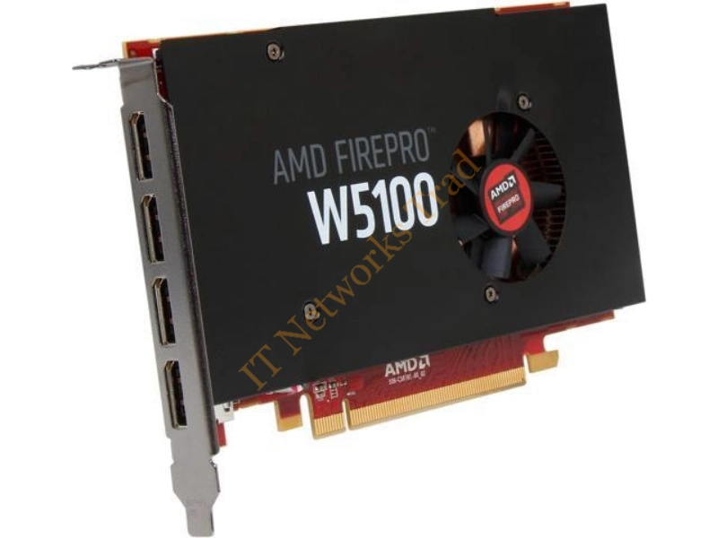 0RPRCP Dell AMD FirePro W5100 4GB GDDR5 SDRAM 128-Bit PCI-Express Video Graphics Card