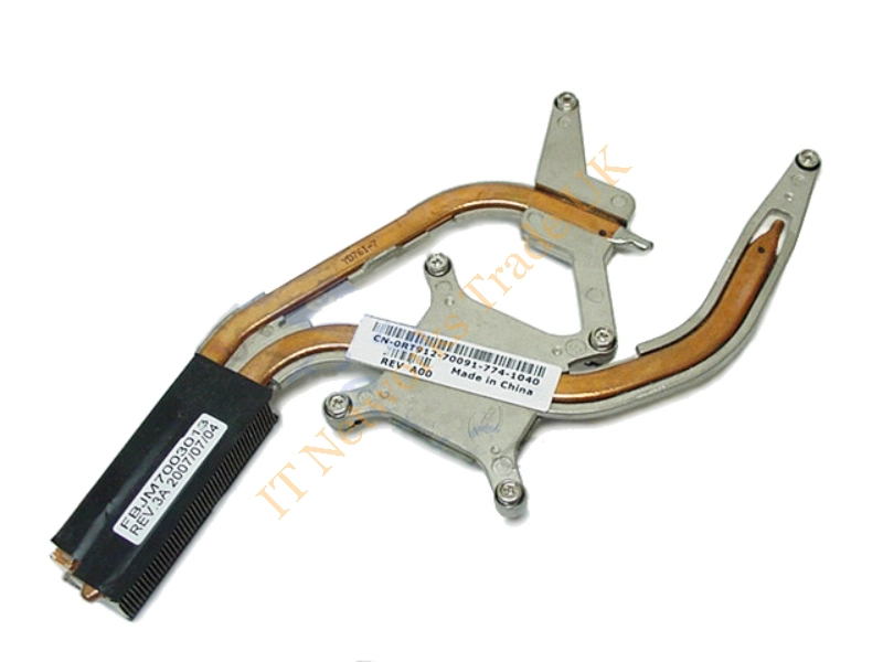 0RT912 Dell Laptop nVidia Heat Sink Latitude D830 Precision M4300 Heatsink