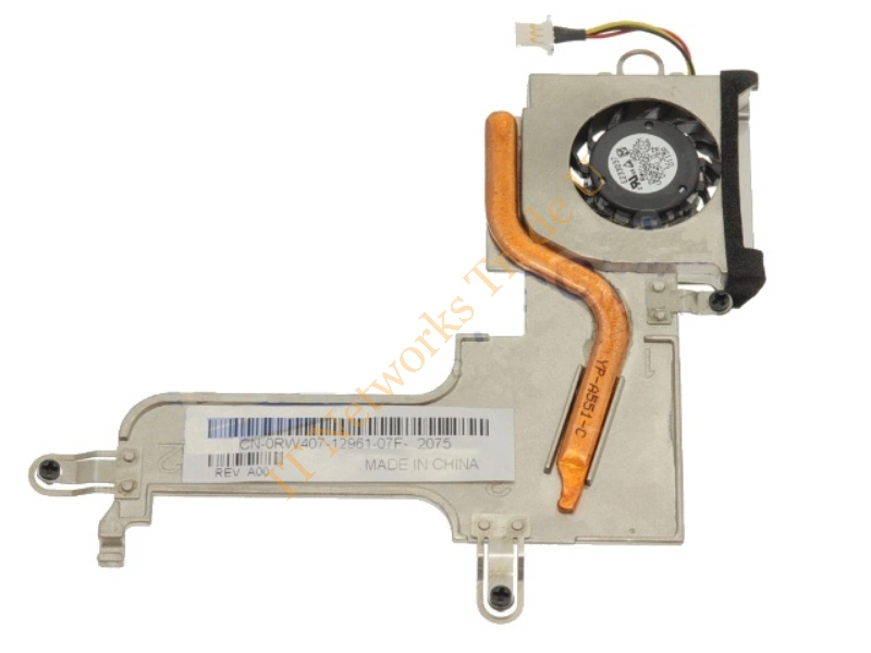 0RW407 Dell Laptop Intel Heatsink and Fan for Latitude D430 D420 Fans And Heatsink Combo