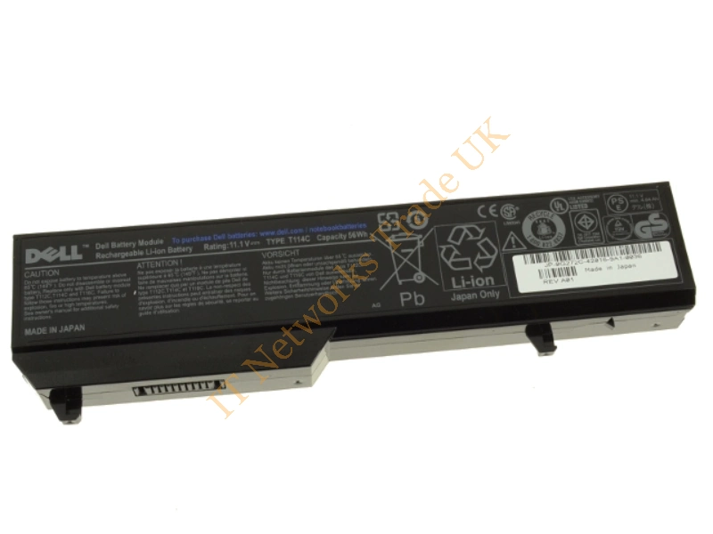 0T114C Dell 6 Cell Li-Ion Battery for VOSTRO 1310 1510 2510 Laptop Battery