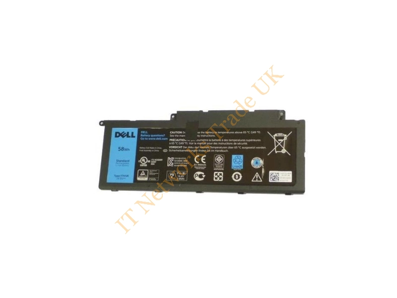 0T2T3J Dell 4-Cell 58-WHr Lithium-Ion Battery for Inspiron 7737 Laptop Battery