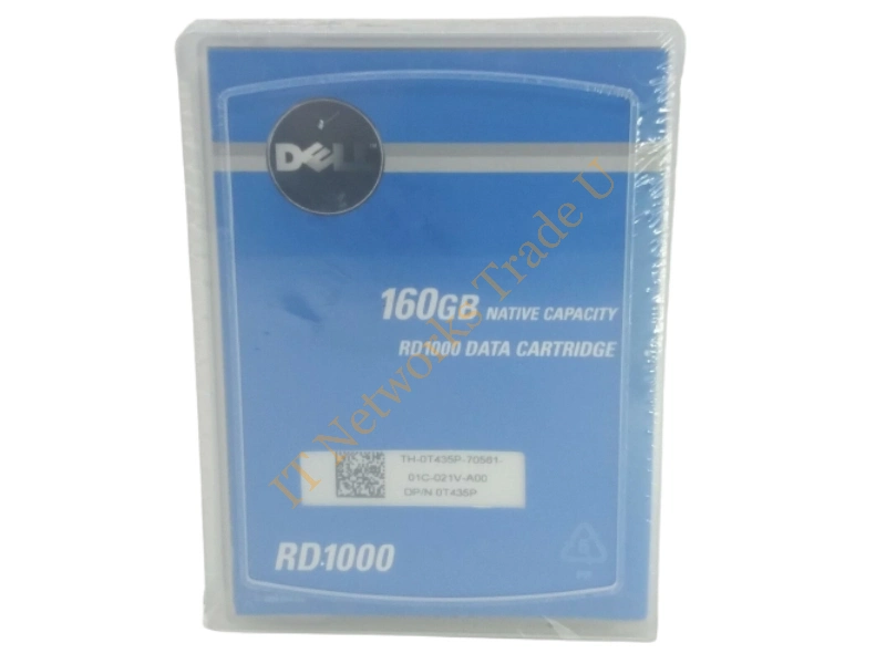 0T435P Dell RD1000 160GB Native Capacity Data Cartridge Tape Media Storage
