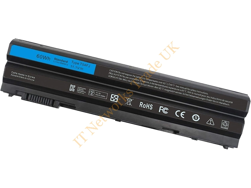 0T54FJ Dell 6-Cell Battery 60WHr 5300 Latitude E5420 Laptop Battery