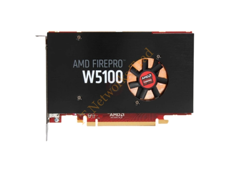 0T8G48 Dell AMD FirePro W5100 4GB 4 x DisplayPort / 2 x DVI Video Graphics Card