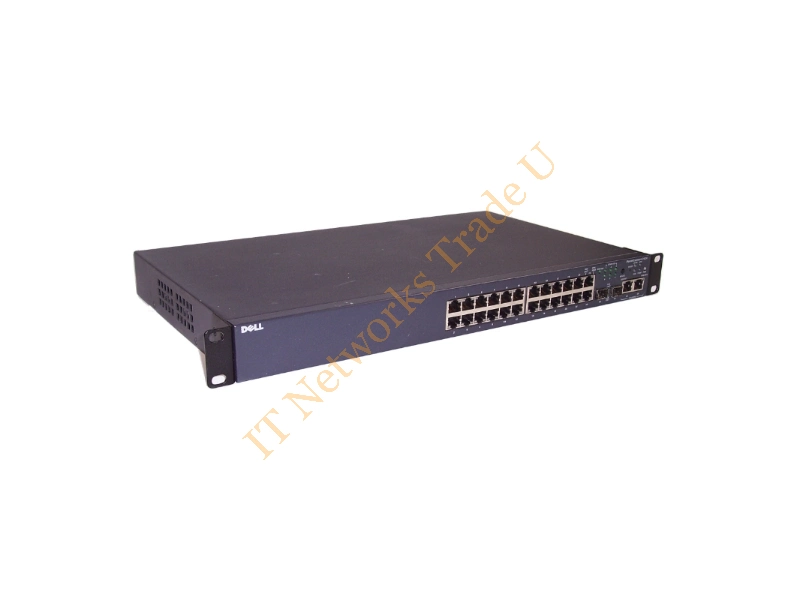 0TF096 Dell PowerConnect 3424 24-Ports 10/100 Fast Ethernet Network Switch