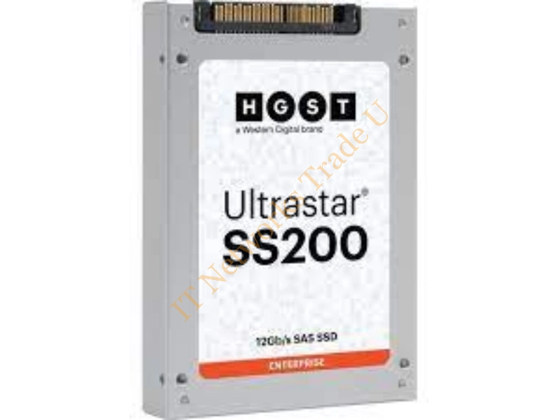 0TS1398 Hitachi Ultrastar SS200 960GB Multi-Level Cell (MLC) SAS 12Gb/s Read Intensive 2.5-inch Solid State Drive SSD Storage