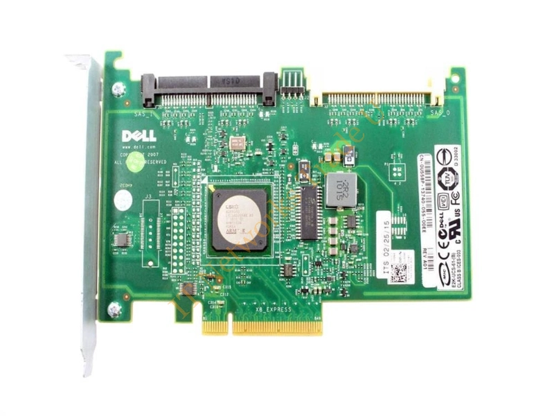 0U558P Dell Perc6i/R SAS Controller Storage