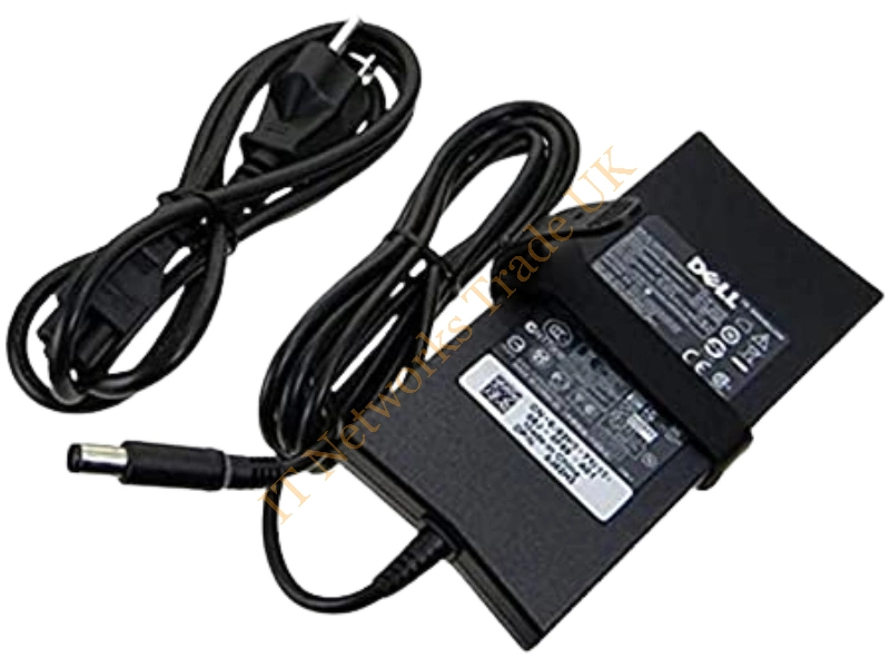 0U7809 Dell 90W 19.5V 4.62A AC Adapter Includes Power Cable Power Adapter